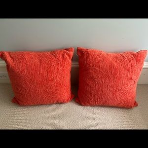 Anthropologie pillows (set of 2)